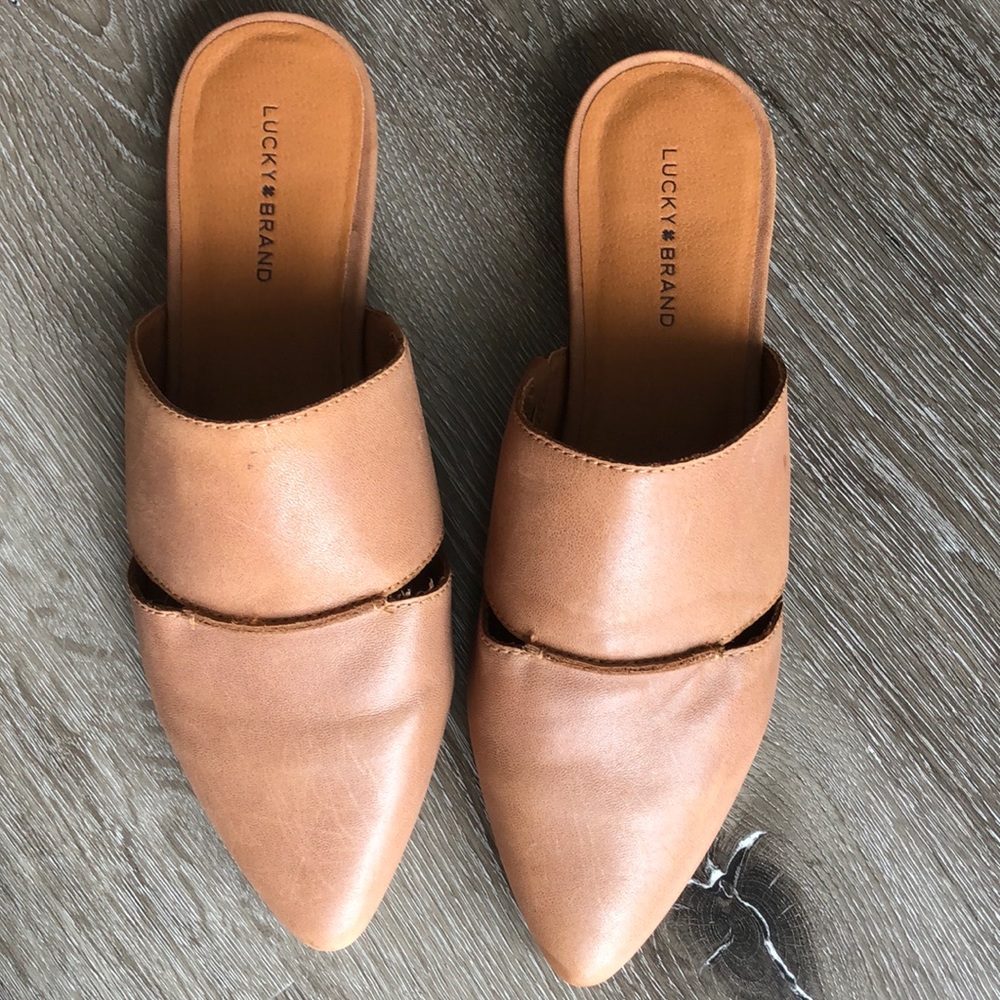EUC Lucky Brand Mules